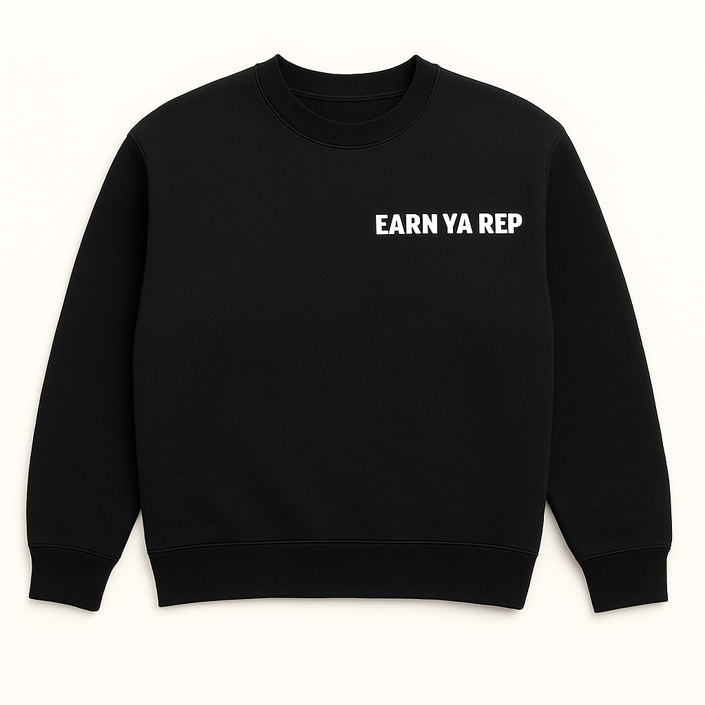 Impact Stripe crewneck sweatshirt