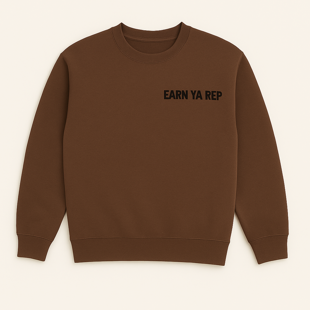 Impact Stripe crewneck sweatshirt