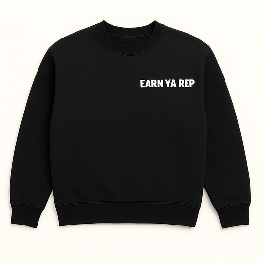 Impact Stripe crewneck sweatshirt