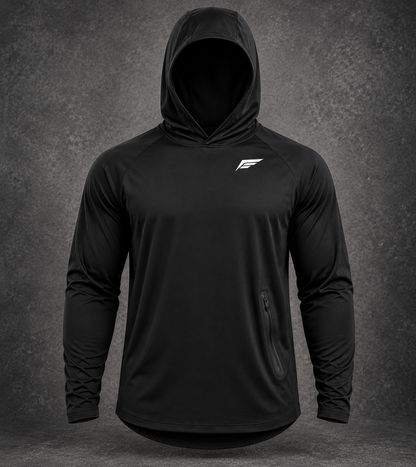 E1 Anchor Hooded Performance Tee