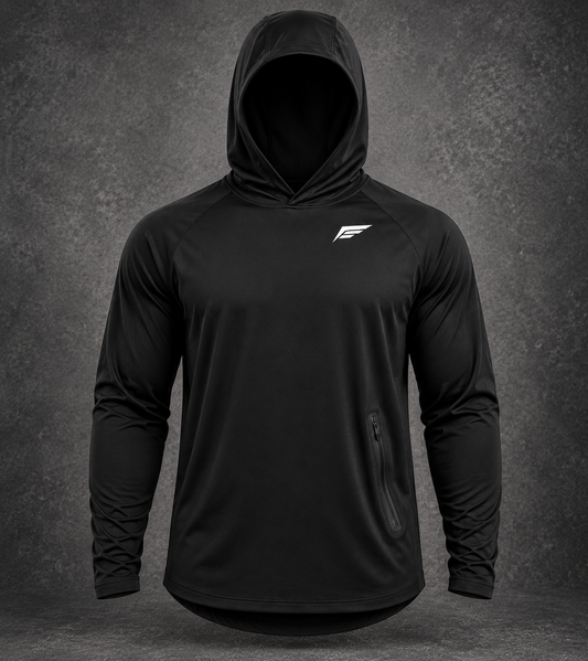 E1 Anchor Hooded Performance Tee