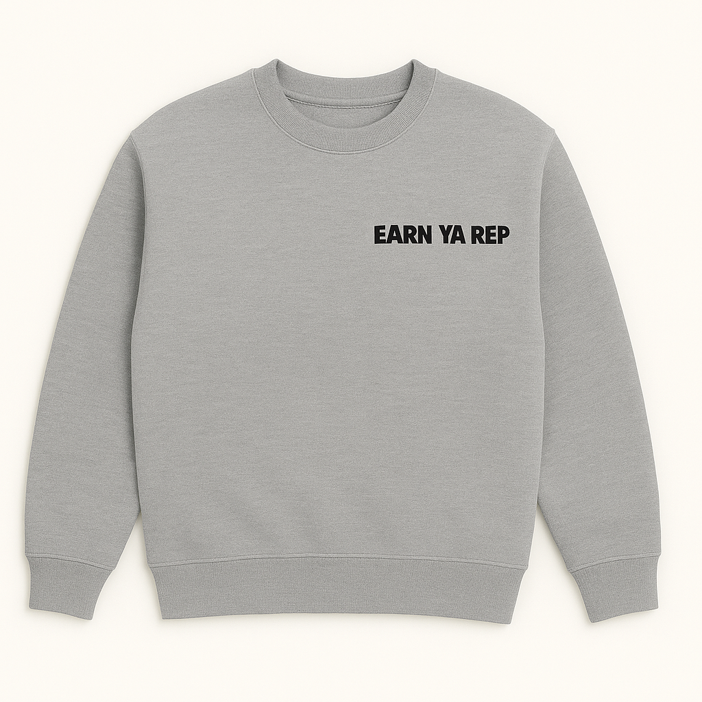 Impact Stripe crewneck sweatshirt