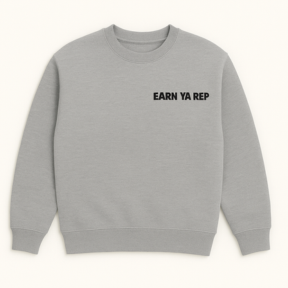 Impact Stripe crewneck sweatshirt